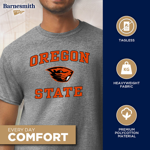 Oregon State University Spirit T-Shirt (Charcoal Grey)