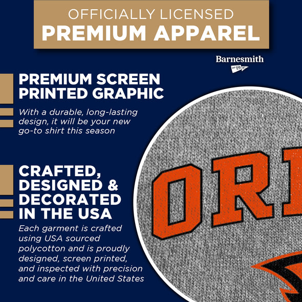 Oregon State University Spirit T-Shirt (Charcoal Grey)