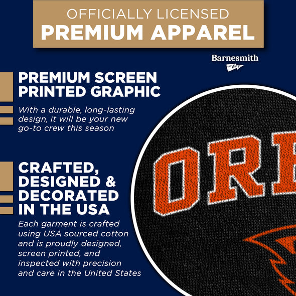 Oregon State University Spirit Sweatshirt (Black)