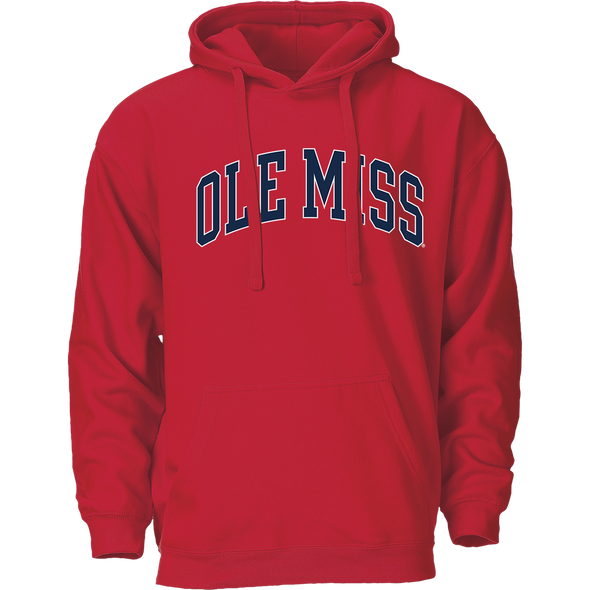 University of Mississippi Ole Miss Heritage Hooded Sweatshirt (Red)