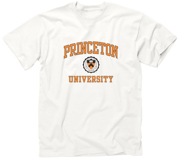 Princeton Crest T-Shirt (White) Crest