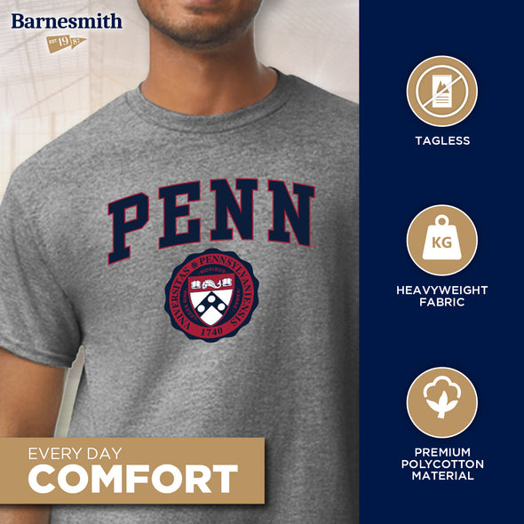 Penn Heritage T-shirt (Charcoal Grey)
