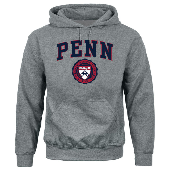 Penn Heritage Hooded Sweatshirt (Charcoal Grey)