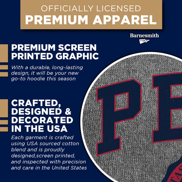 Penn Heritage Hooded Sweatshirt (Charcoal Grey)