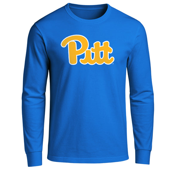University of Pittsburgh Classic Long Sleeve T-Shirt (Royal Blue)