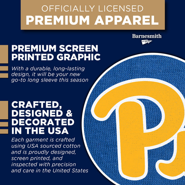 University of Pittsburgh Classic Long Sleeve T-Shirt (Royal Blue)