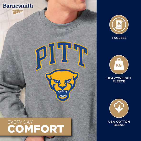 University of Pittsburgh Spirit Sweatshirt (Charcoal Grey)