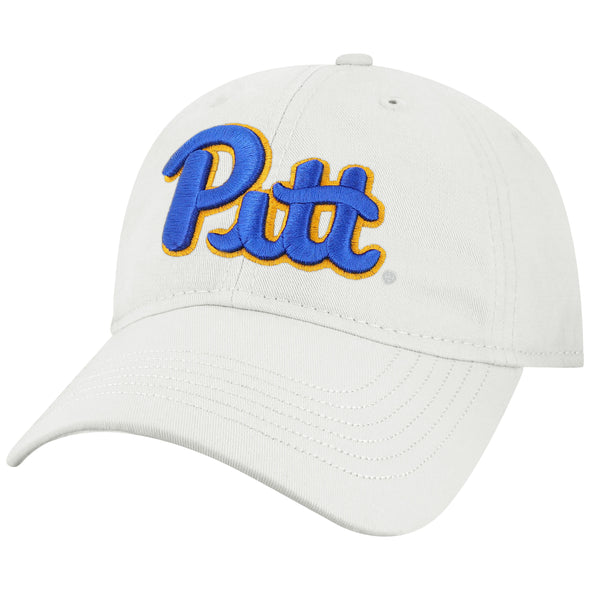 University of Pittsburgh Spirit Baseball Hat One-Size (White)