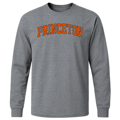 Princeton Classic Long Sleeve T-Shirt (Charcoal Grey)