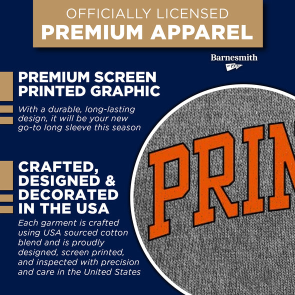 Princeton Classic Long Sleeve T-Shirt (Charcoal Grey)