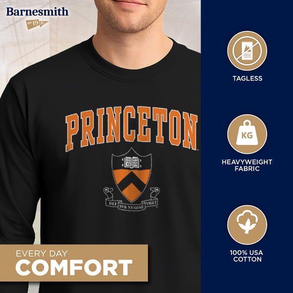 Princeton Heritage Long Sleeve T-Shirt II (Black)
