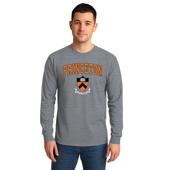 Princeton Heritage Long Sleeve T-Shirt II (Charcoal Grey)