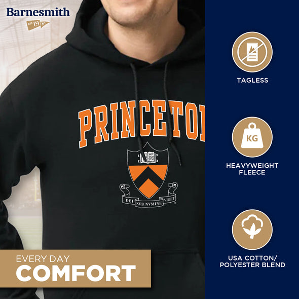 Princeton Heritage Hooded Sweatshirt II (Black)