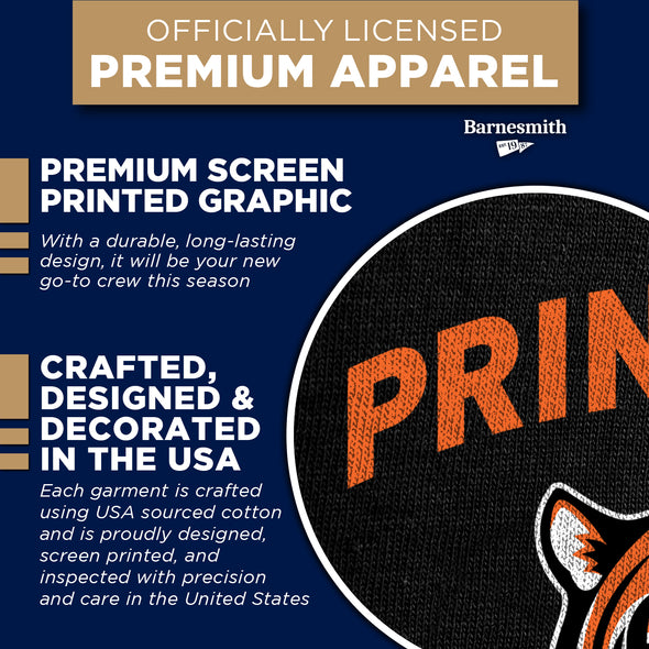 Princeton University Spirit Sweatshirt (Black)
