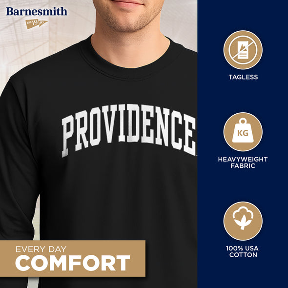 Providence College Classic Long Sleeve T-Shirt (Black)