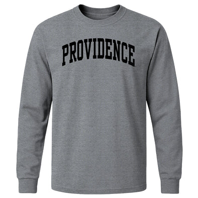 Providence College Classic Long Sleeve T-Shirt (Charcoal Grey)
