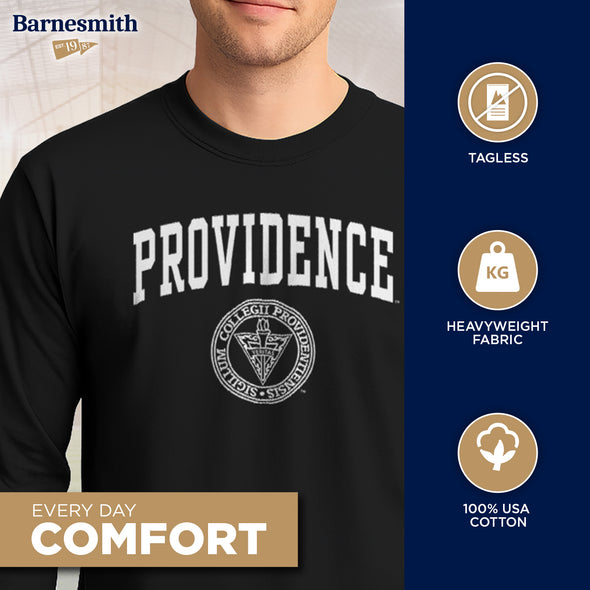 Providence College Heritage Long Sleeve T-Shirt (Black)