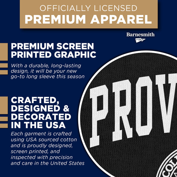 Providence College Heritage Long Sleeve T-Shirt (Black)
