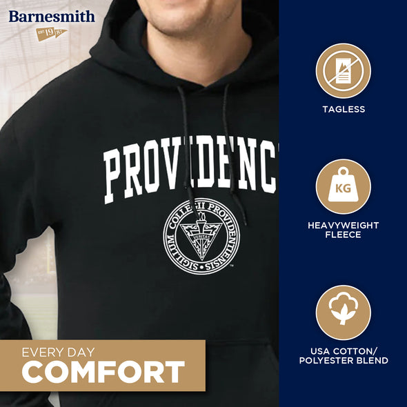 Providence College Heritage Hooded Sweatshirt (Black)