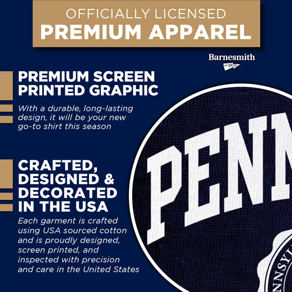 Pennsylvania State University Heritage T-Shirt (Navy)