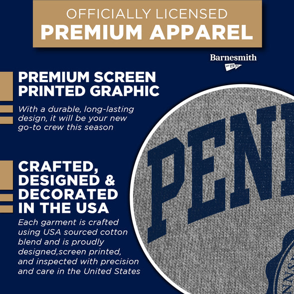 Pennsylvania State University Heritage Sweatshirt (Charcoal Grey)