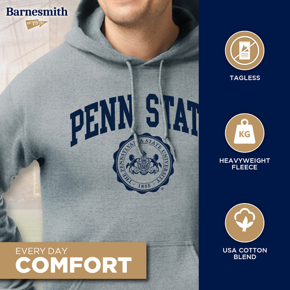 Pennsylvania State University Heritage Hooded Sweatshirt (Charcoal Grey)