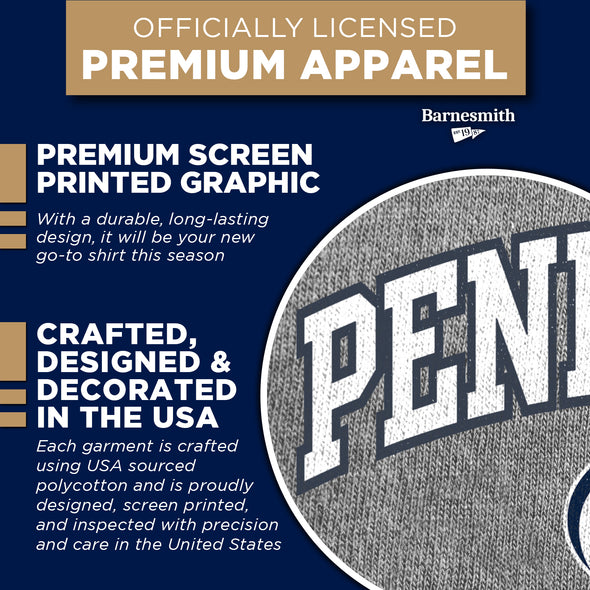 Pennsylvania State University Spirit T-Shirt (Charcoal Grey)