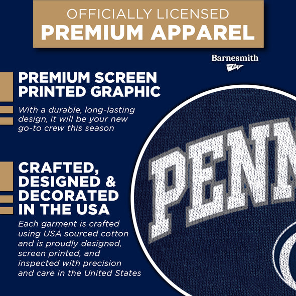 Pennsylvania State University Spirit Sweatshirt (Navy)