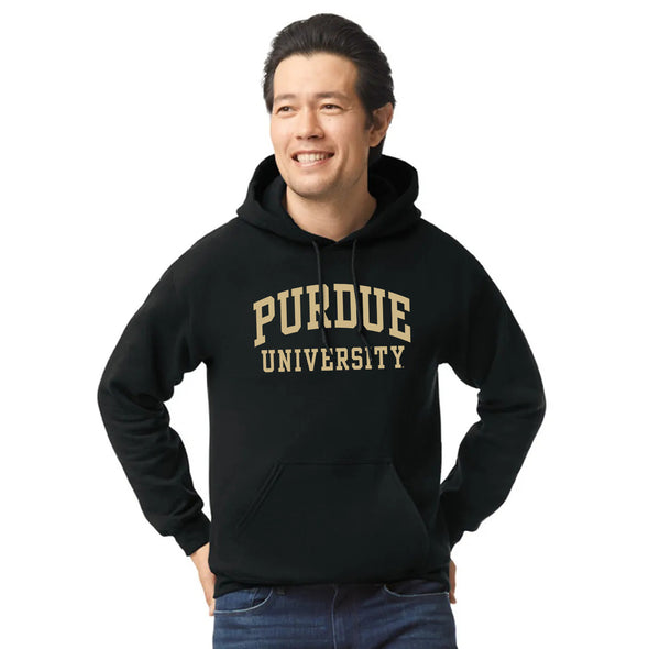 Purdue University Classic Hood (Black)
