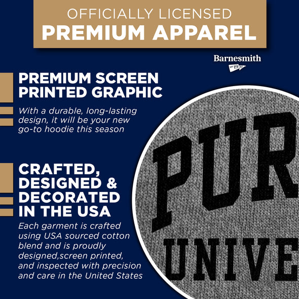 Purdue University Classic Hood (Charcoal)