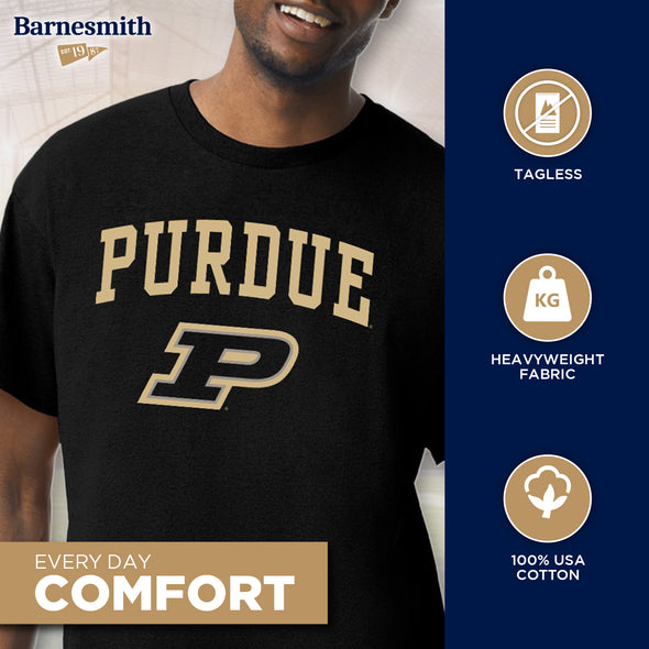 Purdue University Heritage T-Shirt (Black)