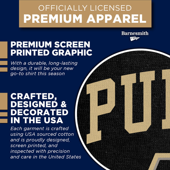Purdue University Heritage T-Shirt (Black)