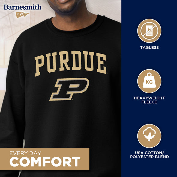 Purdue University Heritage Sweatshirt (Black)