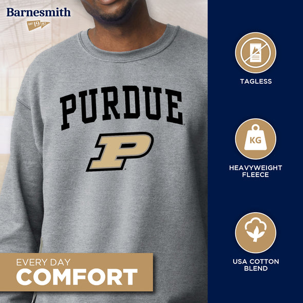 Purdue University Heritage Sweatshirt (Charcoal Grey)