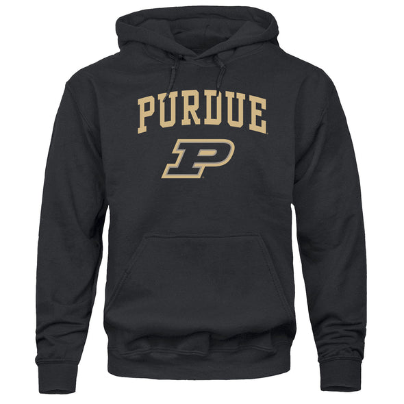 Purdue University Heritage Hooded Sweatshirt (Black)