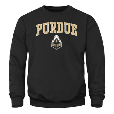 Purdue University Spirit Sweatshirt (Black)
