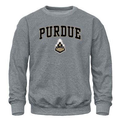 Purdue University Spirit Sweatshirt (Charcoal Grey)