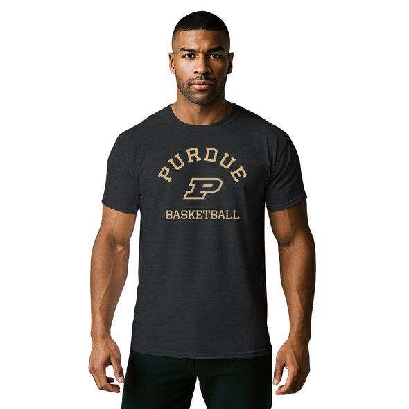Purdue University Boilermakers Basketball T-Shirt (Black)