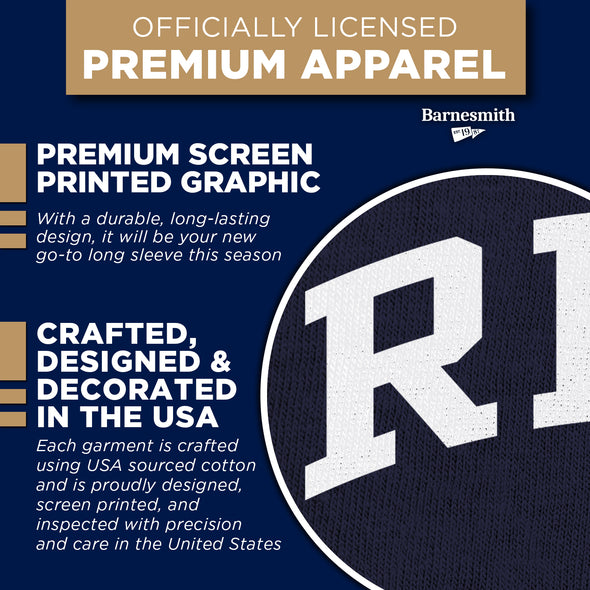 Rice University Classic Long Sleeve T-Shirt (Navy)
