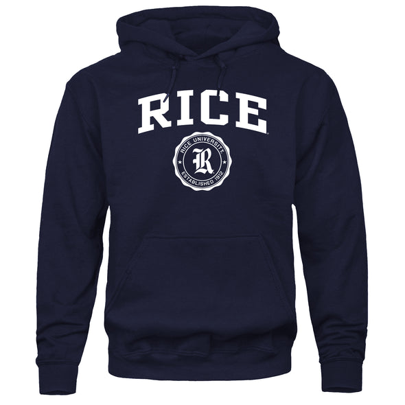 Rice University Heritage Hooded Sweatshirt (Navy)