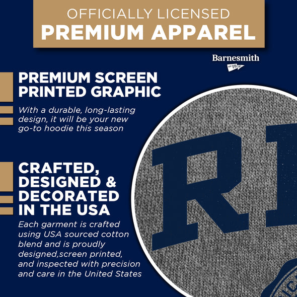 Rice University Heritage Hooded Sweatshirt (Charcoal Grey)