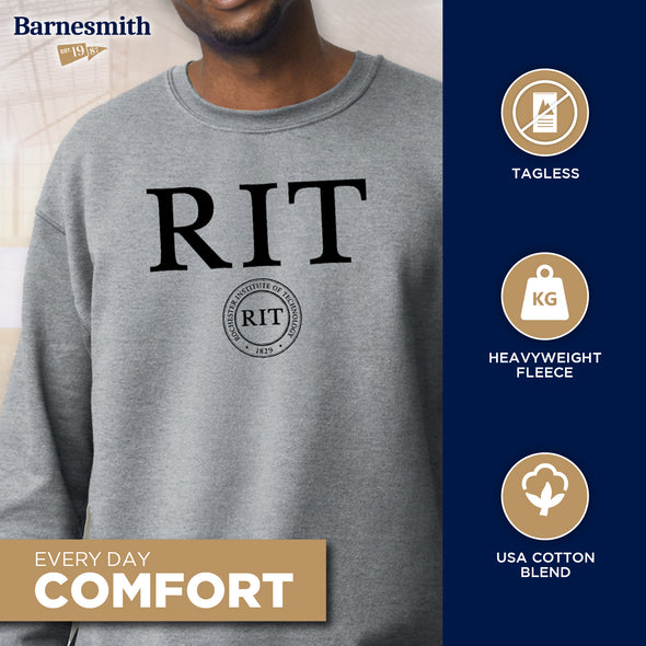 Rochester Institute of Technology Heritage Sweatshirt (Charcoal Grey)