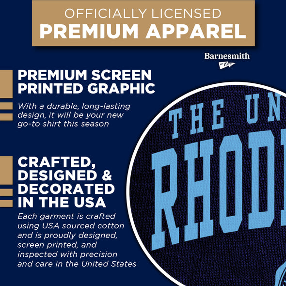 University of Rhode Island Heritage T-Shirt (Navy)