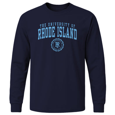 University of Rhode Island Heritage Long Sleeve T-Shirt (Navy)