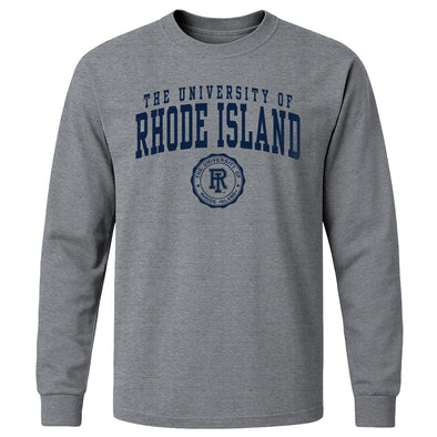 University of Rhode Island Heritage Long Sleeve T-Shirt (Charcoal Grey)