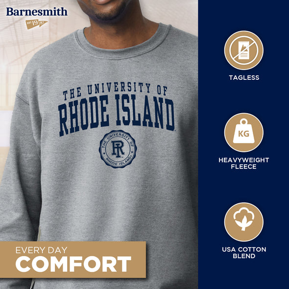 University of Rhode Island Heritage Sweatshirt (Charcoal Grey)