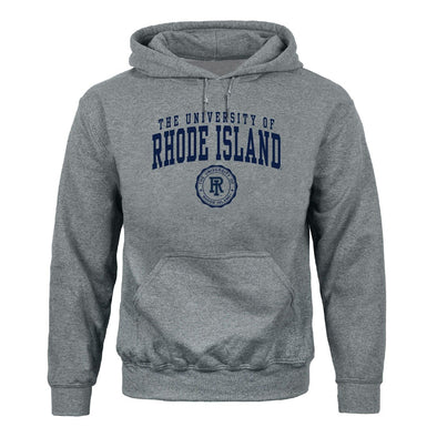 University of Rhode Island Heritage Hooded Sweatshirt (Charcoal Grey)