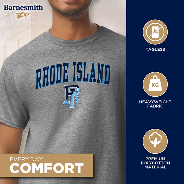 University of Rhode Island Spirit T-Shirt (Charcoal Grey)