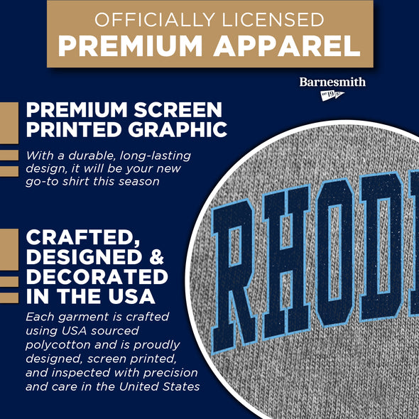 University of Rhode Island Spirit T-Shirt (Charcoal Grey)