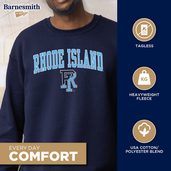 University of Rhode Island Spirit Sweatshirt (Navy)